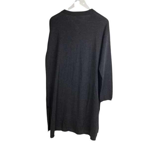 J. Jill Flyaway Duster Cardigan Large Petite with Side button detail - Picture 2 of 8